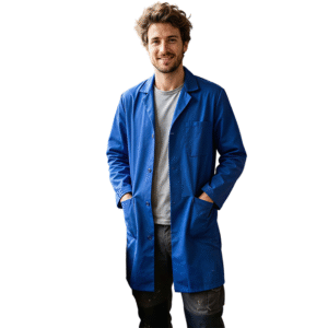 Blouse Bleu Roi En Serge