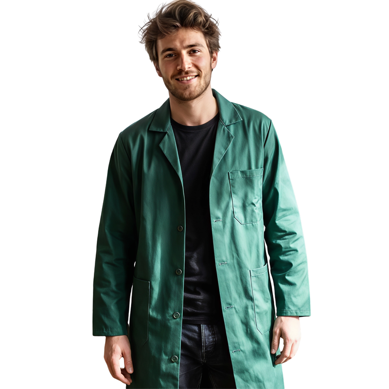 Blouse Vert Foncé En Serge