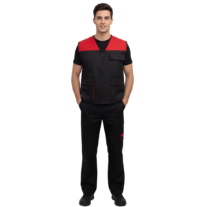 Gilet Polyster Pantalon En Serge