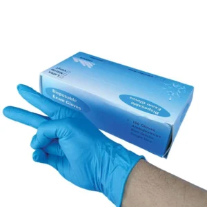 Gants Nitrile Bleu