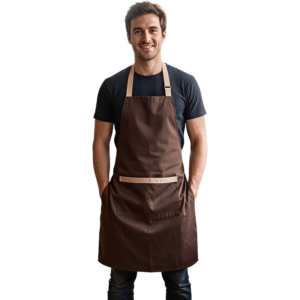 Les Tabliers Devant Marron Beige