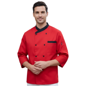 Chemise De Cuisine Rouge