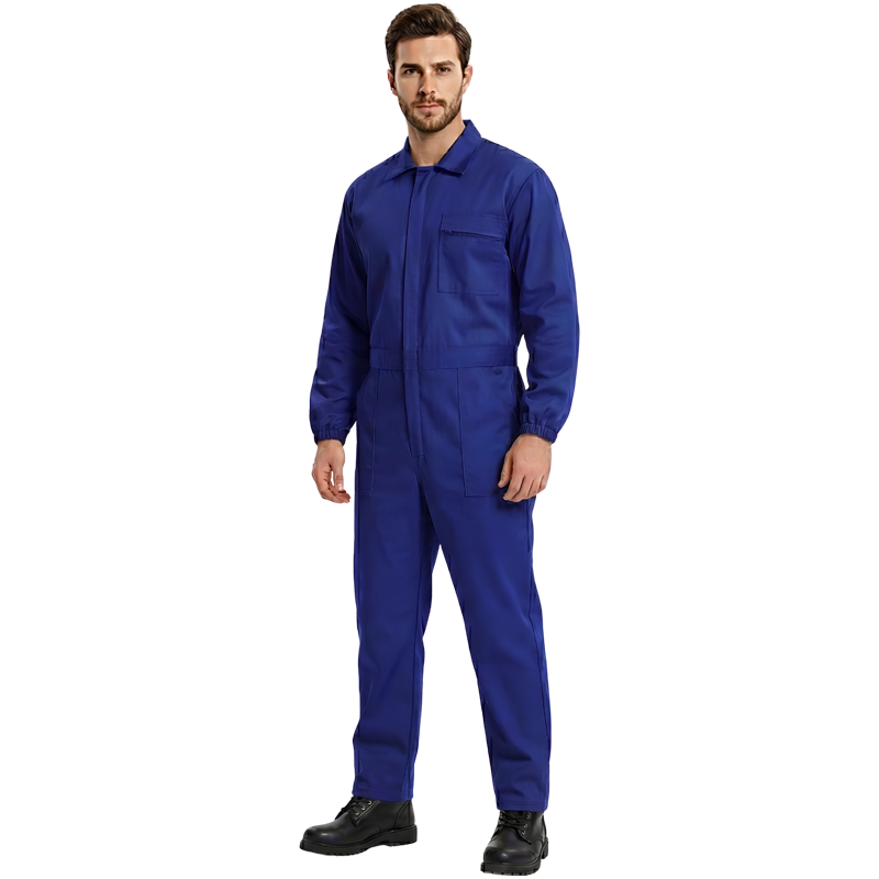 Combinaison Bleu Roi En Serge