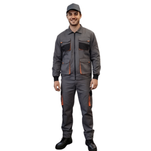 Jacket Et Pantalon Serge Gris