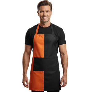 Les Tabliers Devant Orange Noir