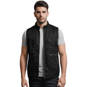 GILET NOIR 05 POCHES