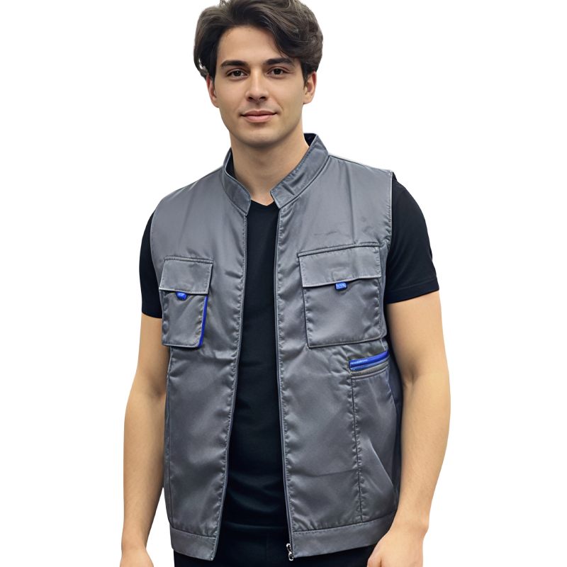 GILET GRIS 05 POCHES