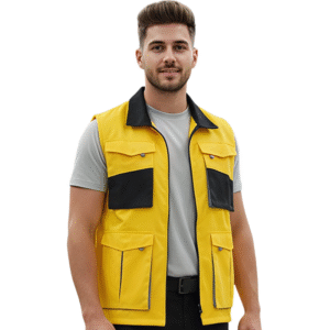 GILET JAUNE 04 POCHES